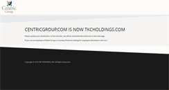 Desktop Screenshot of centricgroup.com
