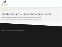 Tablet Screenshot of centricgroup.com